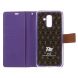 Чохол-книжка ROAR KOREA Cloth Texture для Samsung Galaxy A6+ 2018 (A605), Purple