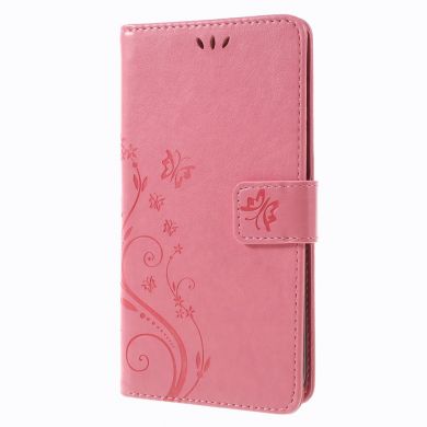 Чехол-книжка UniCase Flower Pattern для Samsung Galaxy J4 2018 (J400) - Pink