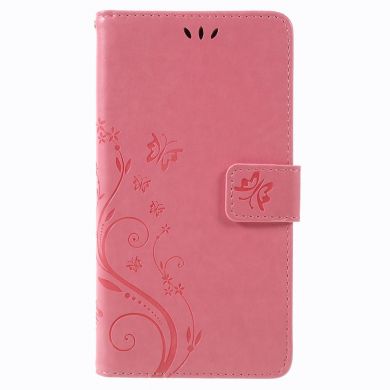 Чехол-книжка UniCase Flower Pattern для Samsung Galaxy J4 2018 (J400) - Pink
