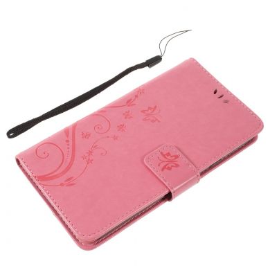 Чехол-книжка UniCase Flower Pattern для Samsung Galaxy J4 2018 (J400) - Pink