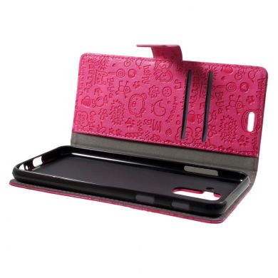 Чехол-книжка UniCase Graffiti Pattern для Samsung Galaxy A6+ 2018 (A605) - Rose