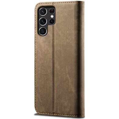Чохол-книжка UniCase Jeans Wallet для Samsung Galaxy S26 Ultra (S948) - Khaki