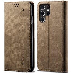 Чохол-книжка UniCase Jeans Wallet для Samsung Galaxy S26 Ultra (S948) - Khaki