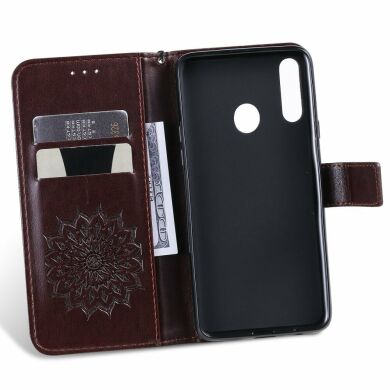 Чохол-книжка UniCase SunFlower Pattern для Samsung Galaxy A20s (A207) - Black