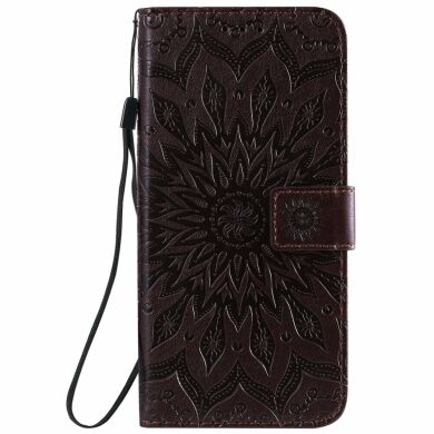 Чохол-книжка UniCase SunFlower Pattern для Samsung Galaxy A20s (A207) - Black