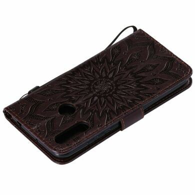 Чохол-книжка UniCase SunFlower Pattern для Samsung Galaxy A20s (A207) - Black