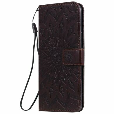 Чохол-книжка UniCase SunFlower Pattern для Samsung Galaxy A20s (A207) - Black