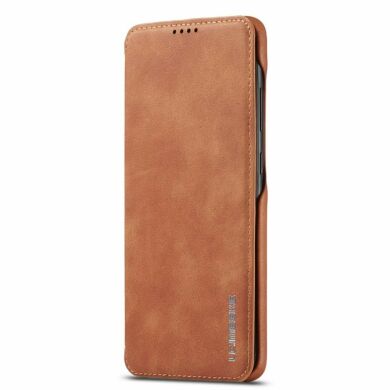 Чехол LC.IMEEKE Retro Style для Samsung Galaxy A71 (A715) - Brown