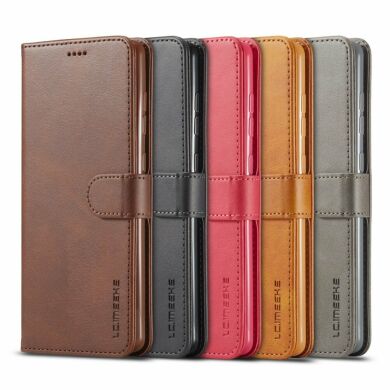 Чехол LC.IMEEKE Wallet Case для Samsung Galaxy A41 (A415) - Red