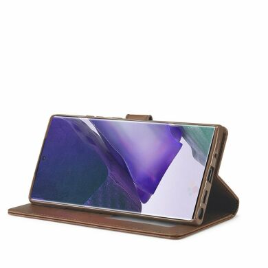 Чехол LC.IMEEKE Wallet Case для Samsung Galaxy Note 20 - Coffee