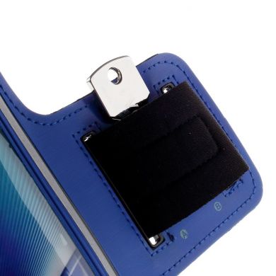 Чохол на руку UniCase Run&Fitness Armband L для смартфонів шириною до 86 мм - Dark Blue