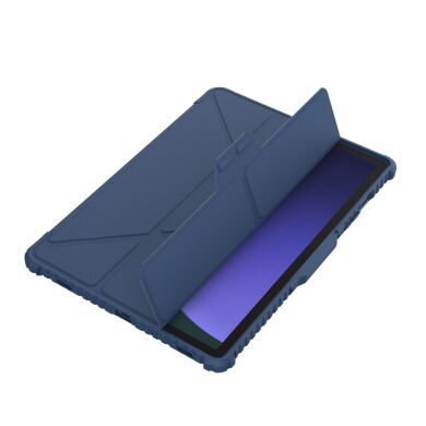 Чехол NILLKIN Bumper Leather Case Pro для Samsung Galaxy Tab S9 (X710/716) - Blue