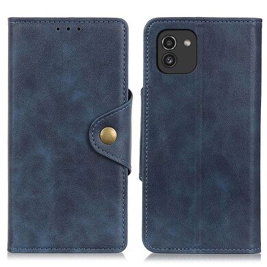 Чехол UniCase Vintage Wallet для Samsung Galaxy A03 (A035) - Blue