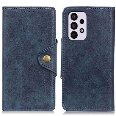 Чехол UniCase Vintage Wallet для Samsung Galaxy A33 - Blue