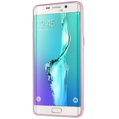 Силіконова накладка NILLKIN Nature TPU для Samsung Galaxy S6 edge+ (G928), Рожевий