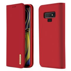 Кожаный чехол DUX DUCIS Wish Series для Samsung Galaxy Note 9 (N960) - Red