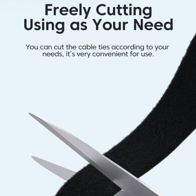 Органайзер для кабелю TOOCKI TQ-LX01 Magic Tape (3m) - Red