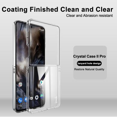 Пластиковий чохол IMAK Crystal II Pro (FF) для Samsung Galaxy Flip 7 - Transparent
