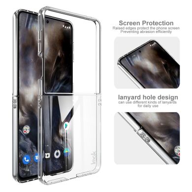 Пластиковий чохол IMAK Crystal II Pro (FF) для Samsung Galaxy Flip 7 - Transparent