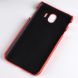 Пластиковый чехол Deexe Croco Style для Samsung Galaxy J4 2018 (J400) - Red. Фото 4 из 5