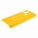 Пластиковый чехол Deexe Hard Shell для Samsung Galaxy A21s (A217) - Yellow. Фото 4 из 5