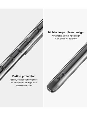 Пластиковый чехол IMAK Crystal II Pro для Samsung Galaxy S21 (G991) - Transparent