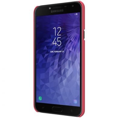 Пластиковий чохол NILLKIN Frosted Shield для Samsung Galaxy J4 2018 (J400), Red