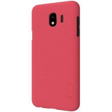Пластиковый чехол NILLKIN Frosted Shield для Samsung Galaxy J4 2018 (J400) - Red