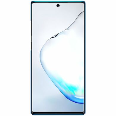 Пластиковый чехол NILLKIN Frosted Shield для Samsung Galaxy Note 10+ (N975) - Blue