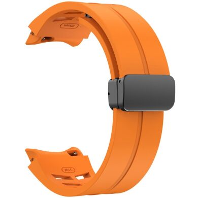 Ремешок Deexe Aurora Strap для Samsung Galaxy Watch 4 / 4 Classic / 5 / 5 Pro / 6 / 6 Classic / 7 / FE - Orange