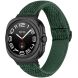 Ремешок Deexe Braided Strap для Samsung Galaxy Watch 8 (40/44mm) / 8 Classic / Ultra (2025) - Army Green. Фото 2 из 6