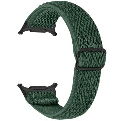 Ремешок Deexe Braided Strap для Samsung Galaxy Watch 8 (40/44mm) / 8 Classic / Ultra (2025) - Army Green