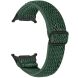 Ремешок Deexe Braided Strap для Samsung Galaxy Watch 8 (40/44mm) / 8 Classic / Ultra (2025) - Army Green. Фото 1 из 6