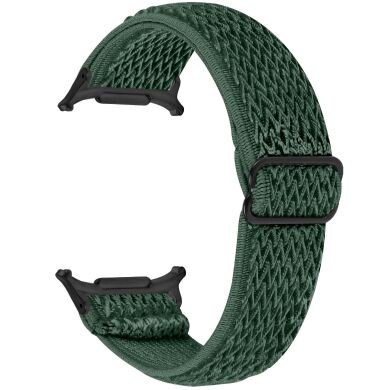 Ремешок Deexe Braided Strap для Samsung Galaxy Watch 8 (40/44mm) / 8 Classic / Ultra (2025) - Army Green