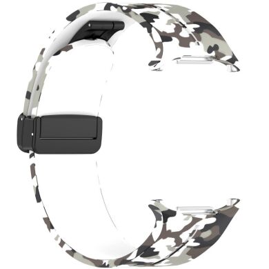 Ремешок Deexe Camouflage Pattern для Samsung Galaxy Watch Ultra (47mm) - White