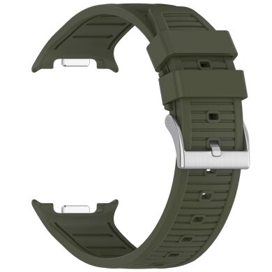 Ремешок Deexe Durable Strap для Samsung Galaxy Watch 8 (40/44mm) / 8 Classic - Army Green