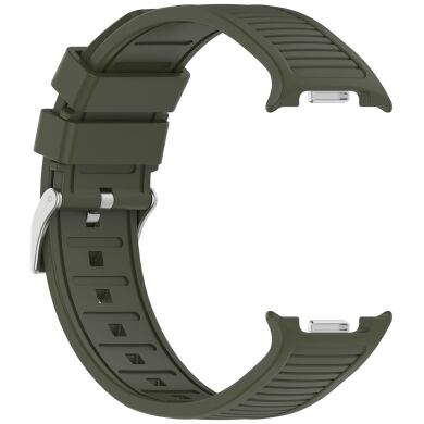 Ремешок Deexe Durable Strap для Samsung Galaxy Watch 8 (40/44mm) / 8 Classic - Army Green