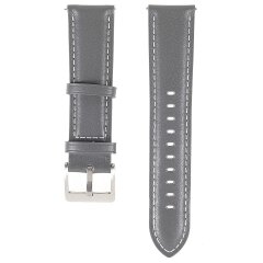 Ремінець Deexe Leather Strap для годинників з шириною кріплення 22мм - Grey