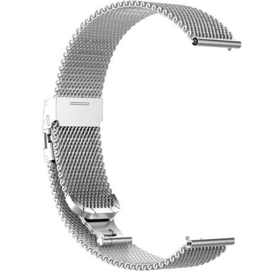 Ремешок Deexe Milanese Bracelet для часов с шириной крепления 20мм - Silver