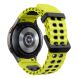 Ремешок KALEBOL Ocean Strap для Samsung Galaxy Watch 4 / 4 Classic / 5 / 5 Pro / 6 / 6 Classic / 7 / FE - Lime / Grey. Фото 1 из 9