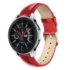 Ремінець UniCase Crocodile Texture для Samsung Galaxy Watch 46mm - Red