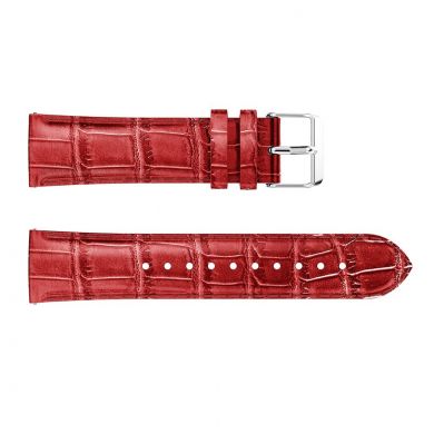 Ремешок UniCase Crocodile Texture для Samsung Galaxy Watch 46mm / Watch 3 45mm / Gear S3 - Red