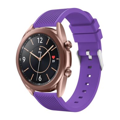 Ремешок UniCase Soft Line для Samsung Galaxy Watch 3 (41mm) - Purple