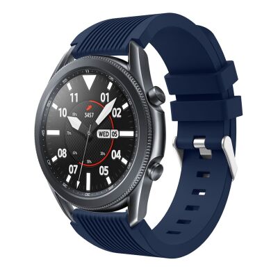 Ремінець UniCase Soft Line для Samsung Galaxy Watch 3 (45mm) - Midnight Blue