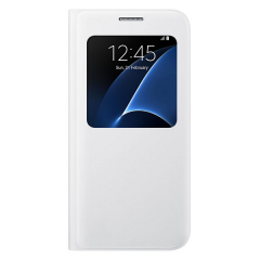 Чехол S View Cover для Samsung Galaxy S7 (G930) EF-CG930PBEGWW - White