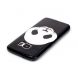 Силиконовая накладка Deexe Black Style для Samsung Galaxy S7 (G930) - Panda. Фото 3 из 3