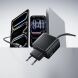 Сетевое зарядное устройство Hoco C166A PD65W + кабель Type-C - Black. Фото 8 из 9