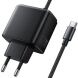 Сетевое зарядное устройство Hoco C166A PD65W + кабель Type-C - Black. Фото 3 из 9