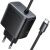 Сетевое зарядное устройство Hoco C166A PD65W + кабель Type-C - Black