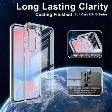 Силиконовый чехол IMAK UX-10 Series для Samsung Galaxy S25 FE (S731) - Transparent